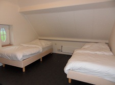 Nette en ruime 2-persoons slaapkamer